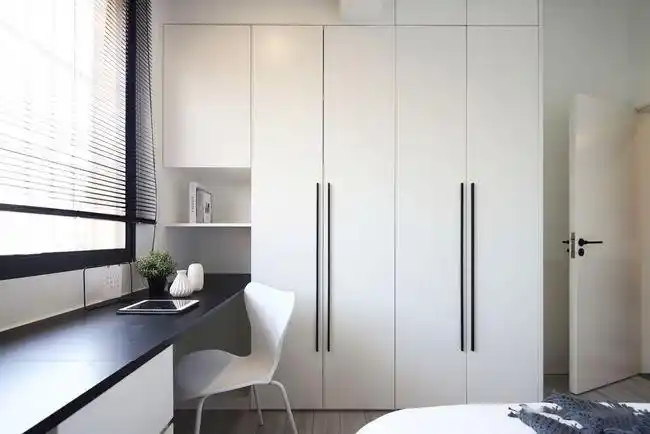 可以住下一家五口,黑白灰简约实用|客厅|卫生间|厨房|榻榻米|衣柜