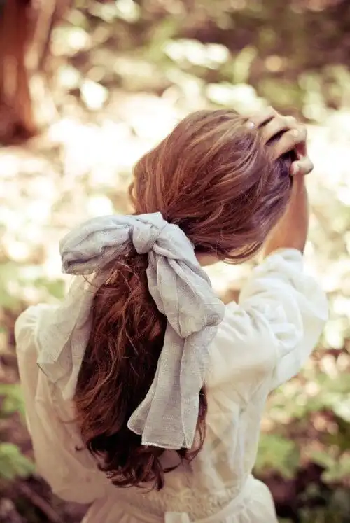 唯美小清新女生背影伤感治愈系图片 -意境图片-唯美图片大全