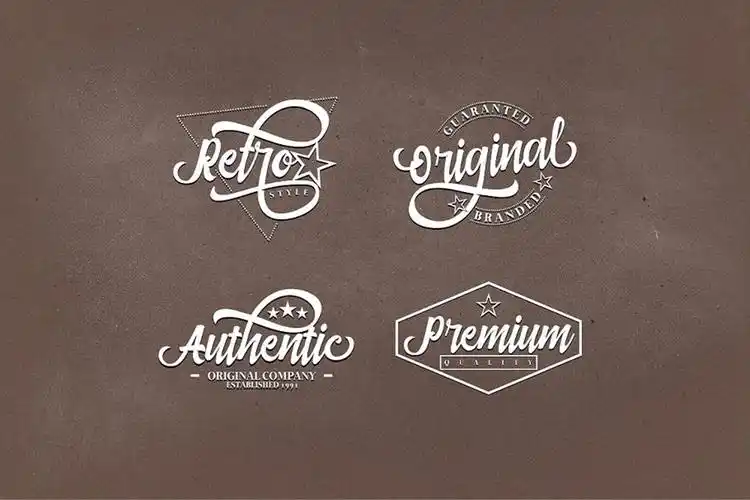 复古设计风格英文创意笔刷字体下载strikealone