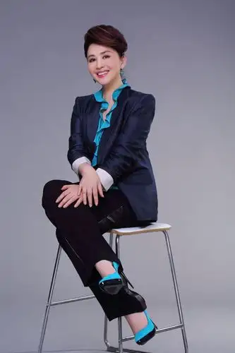 著名传媒人——田歌在第三届"中国诵读艺术家颁奖盛