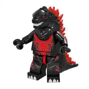 第三方拼装人仔哥斯拉电影大战金刚乐高基多拉怪兽玩具男孩子积木