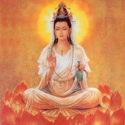 念佛女头像高清唯美修行修心静心信佛女人适宜微信头像图片