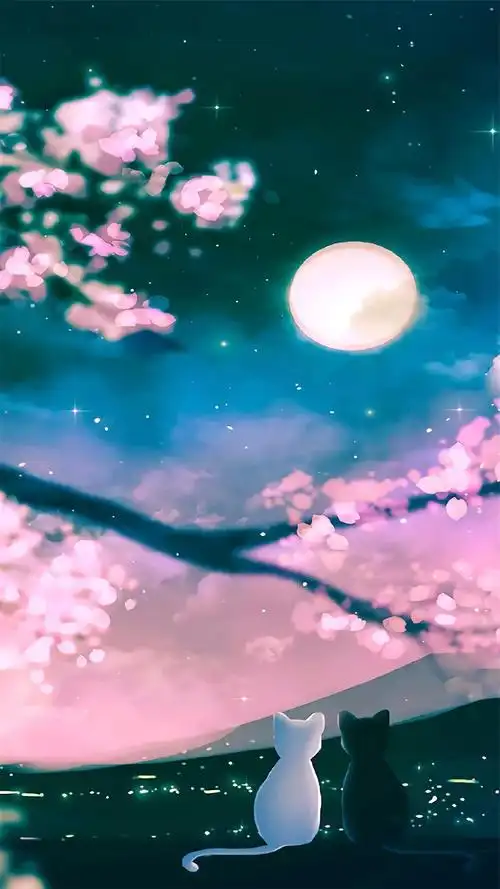 蓝紫色梦幻创意高清手机壁纸