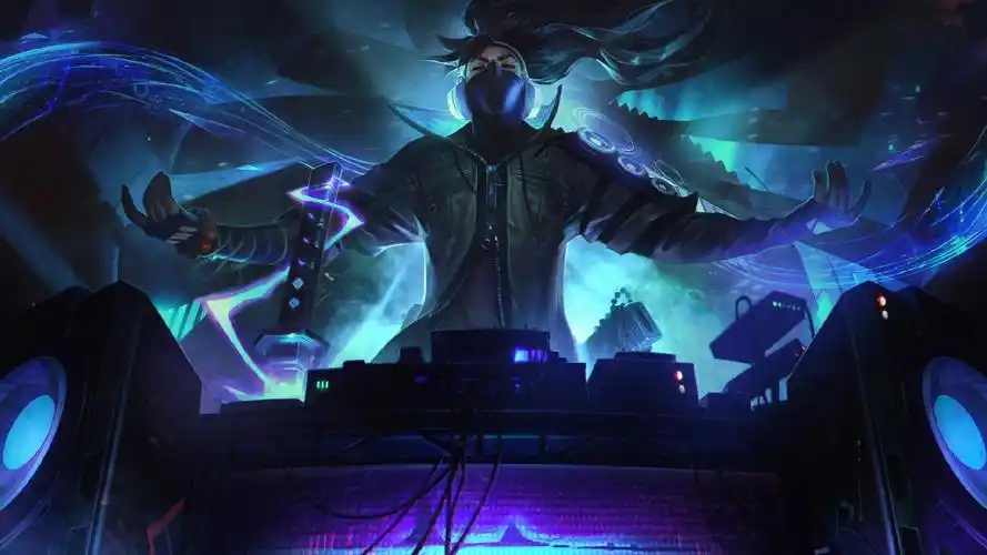 英雄联盟真实伤害亚索皮肤1920x1080分辨率查看