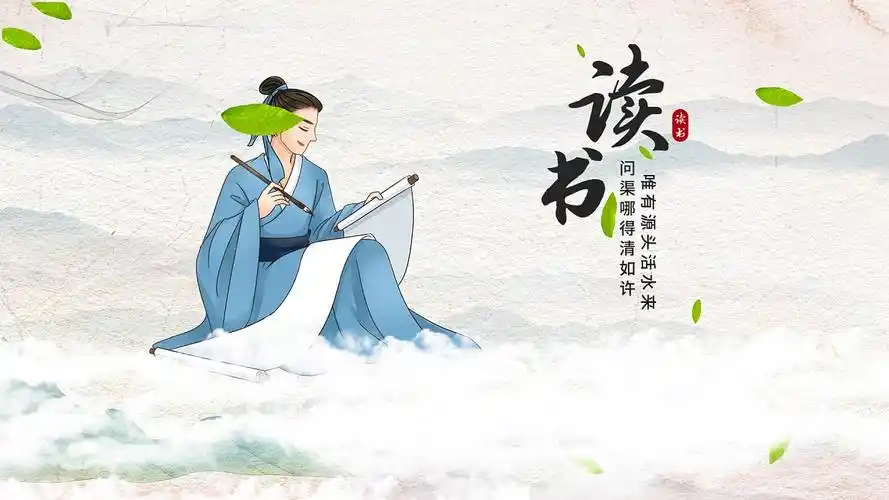 古风背景ae模板飞鸟烟雨黑白水墨背景4k中国风古典水墨山水背景中国