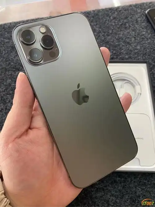 已出封贴iphone12promax128g成色98新国行石墨色全套在