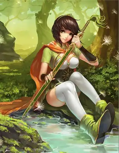 界大乔女神!【白丝】【三国杀】【二次元;游戏】