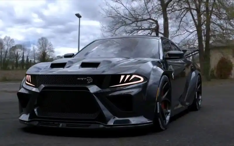 丨汽车π丨男人的座驾-道奇charger srt地狱猫亮相