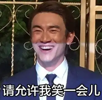 请允许我笑一会儿