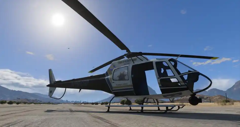 bcso helicopter retexture - gta5-mods.com