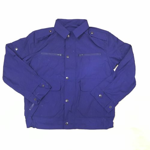 库存正品87式海蓝色夏季作训服老式军迷服饰夹克工作劳保服男套装