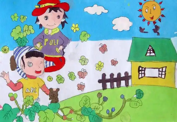 我喜欢去的地方/少儿绘画作品/儿童画/网络美术馆_中国少儿美术教育网