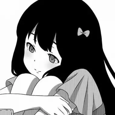 黑白手绘动漫优质女头集|见面有花_女生头像_我要个性网