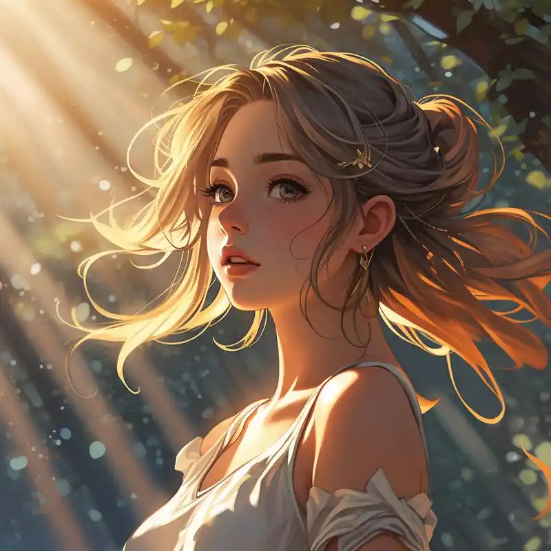 7715阳光女生头像大赏94 阳光下的女生,笑容如花般绽放,每一个