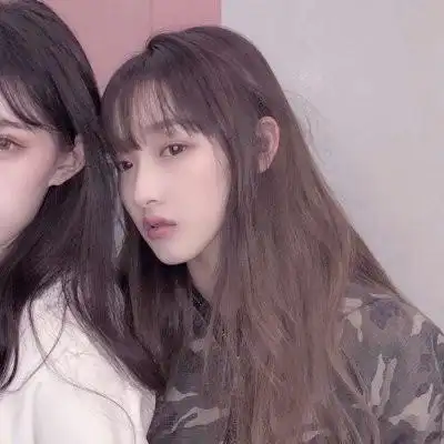唯美意境一对姐妹头像
