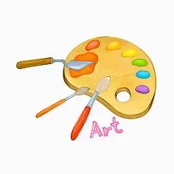 颜料简笔画颜料简笔画图片