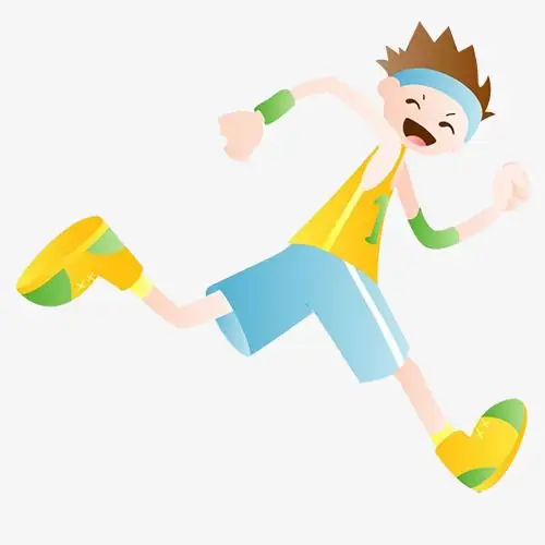 奔跑的小孩免抠素材免费下载_觅元素51yuansu.com