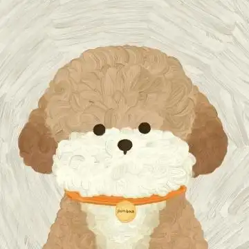 2021微信超可爱的狗狗手绘头像,卡通头像图片-回车桌面