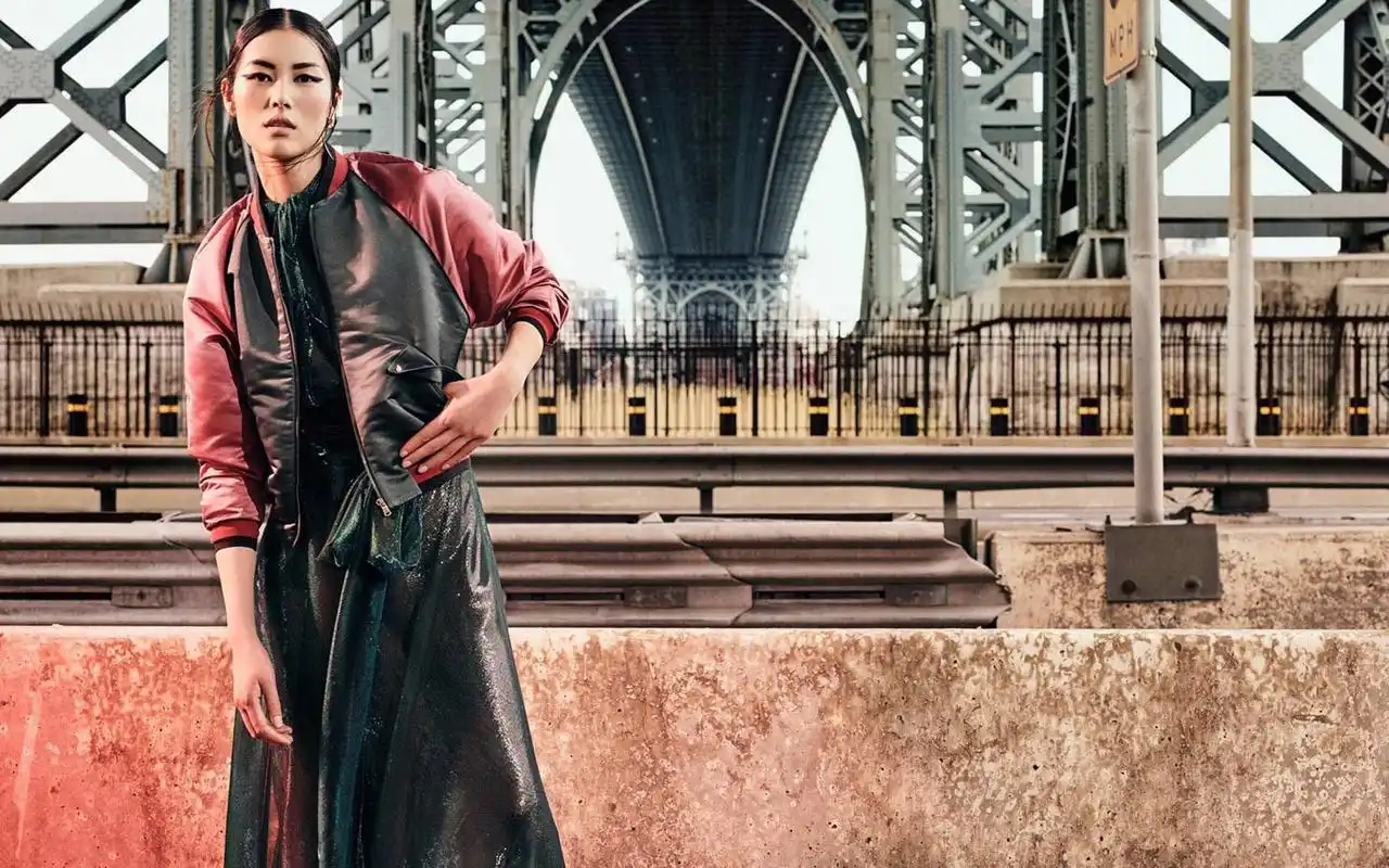 刘雯时尚个性杂志写真图片桌面壁纸