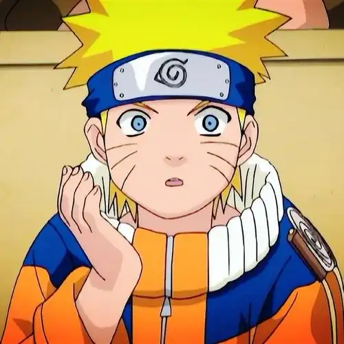 漩涡鸣人自截头像简直就是小可爱