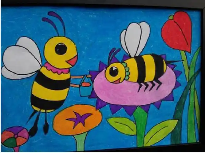 儿童画二年级 保护眼睛儿童画二年级