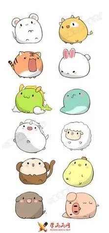 超可爱的十二生肖简笔画含详细步骤