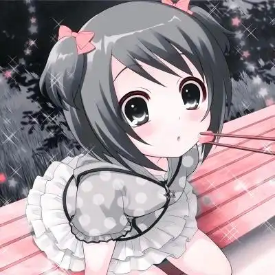 卡通女生头像仙气可爱呆萌图片