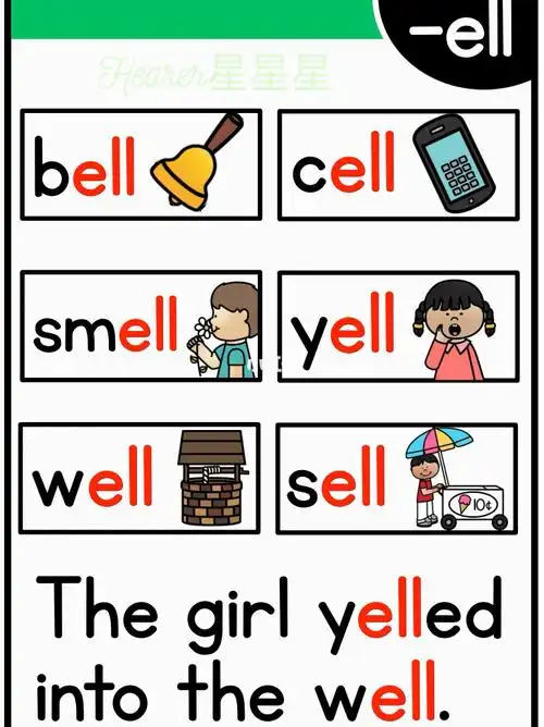 自然拼读cvcshorteell