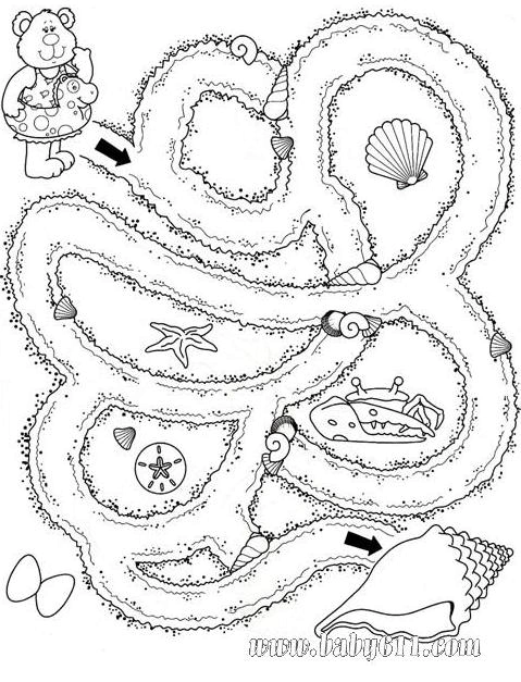少儿迷宫图2-6岁