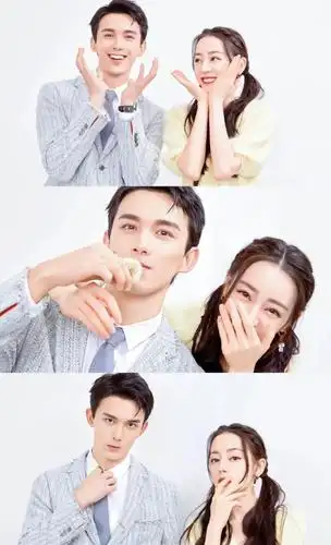 迪丽热巴吴磊甜蜜照曝光网友超甜我嗑的cp成真了