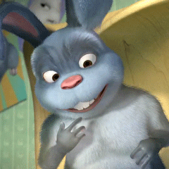 可爱思考兔子你仿佛像个智障gif动图_动态图_表情包下载_soogif