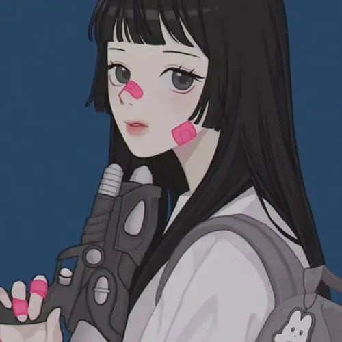 2021最火微信qq简单可爱呆萌霸气高冷仙女生闺蜜头像 新年最潮动漫二