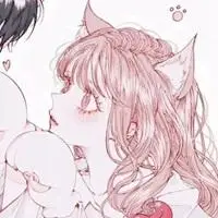 猫耳男兔耳女情侣头像一对