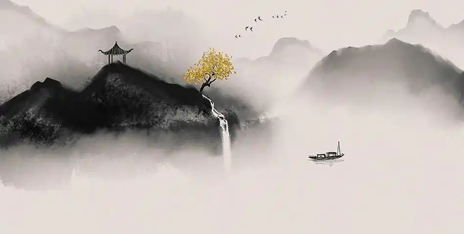 意境山水画