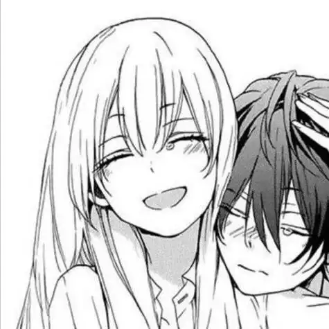 情侣漫画头像素描 情侣头像图片大全 -【爱个性】
