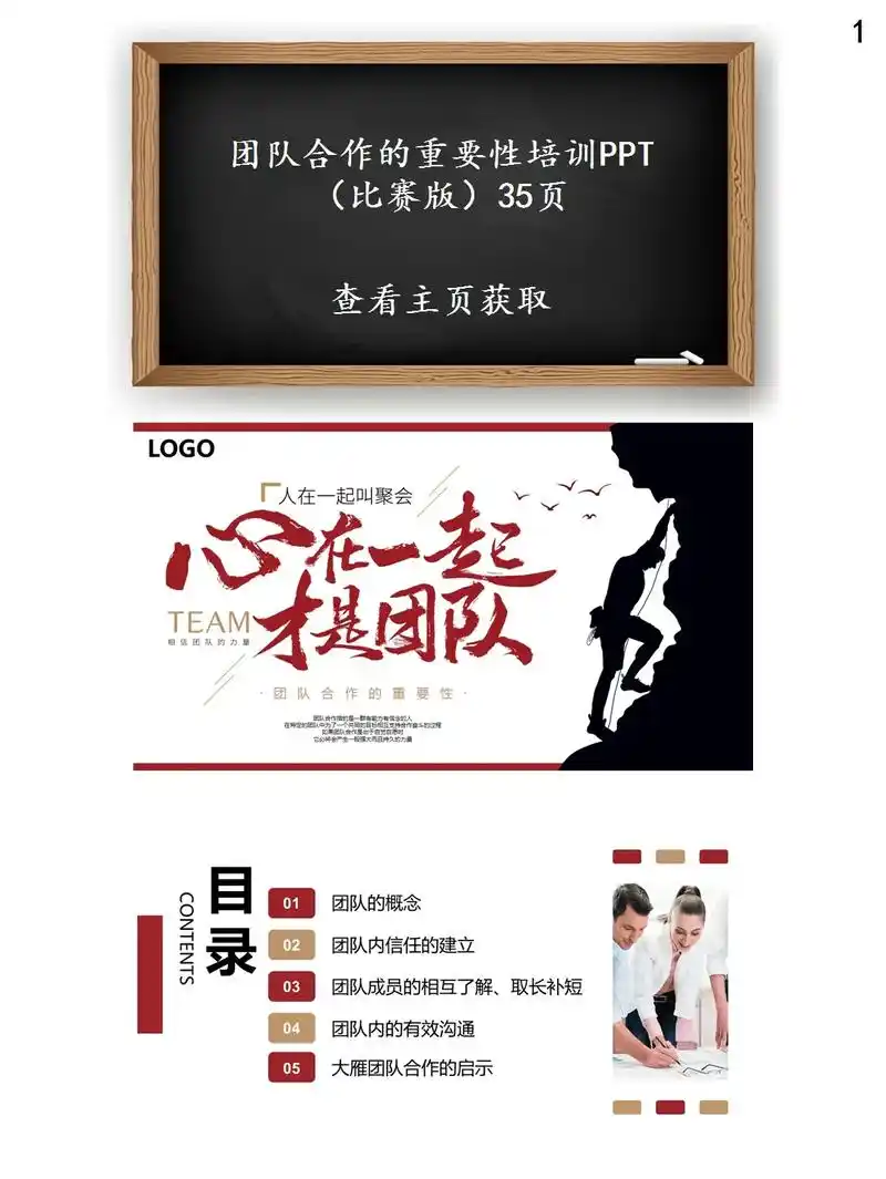 团队协作的重要性ppt课件.获取地址:www.mikeppt - 抖音