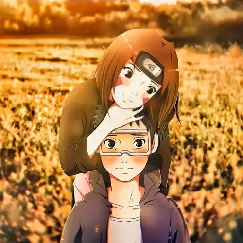 带土和琳的"合体头像"