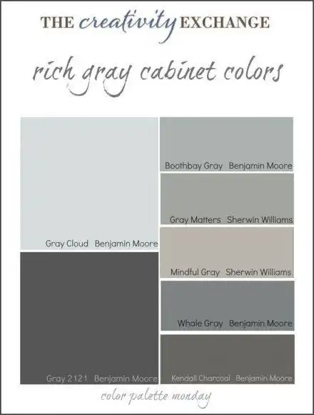 卡图片灰色配色高级灰色板灰色色卡灰色配色表大全图片高级灰色卡大全