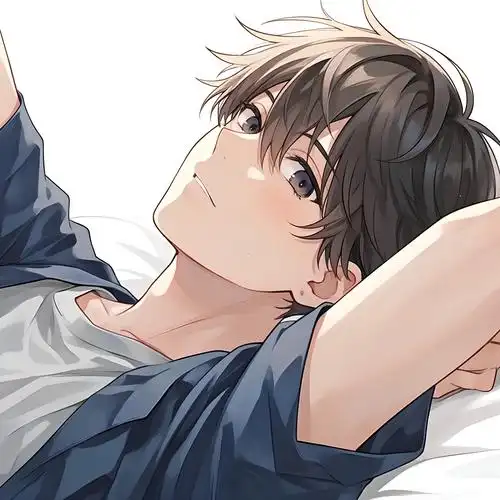 躺着趴着的男生头像😴🛌