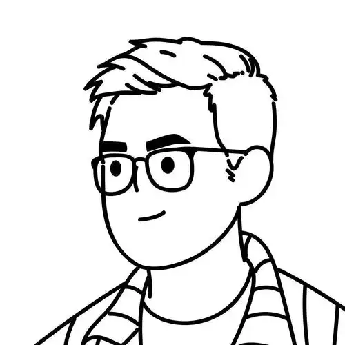 最近很火的手绘头像女男生头像手绘简约男头像手绘简约成熟手绘头像女