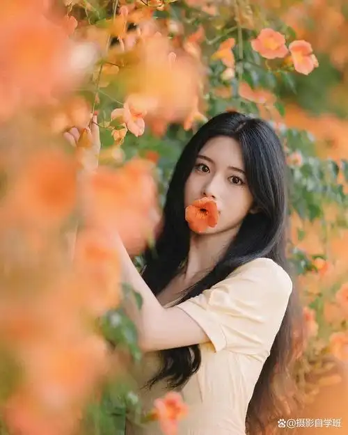 用手机摄影,来拍春天人像照片吧,生活照也可以很美