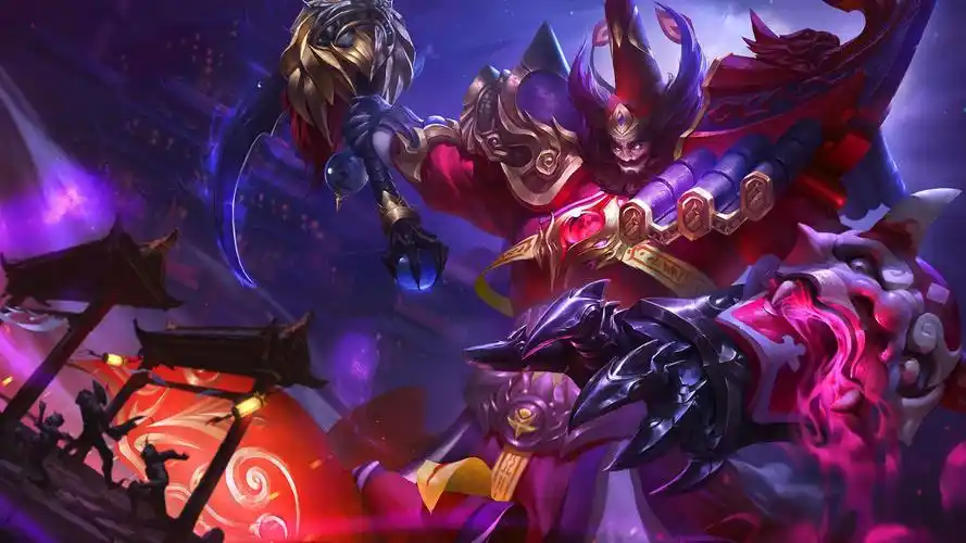 王者荣耀 钟馗虚灵城判 游戏壁纸壁纸【1】王者荣耀壁纸图片_桌面壁纸