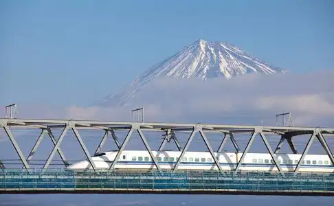 新干线富士山图片