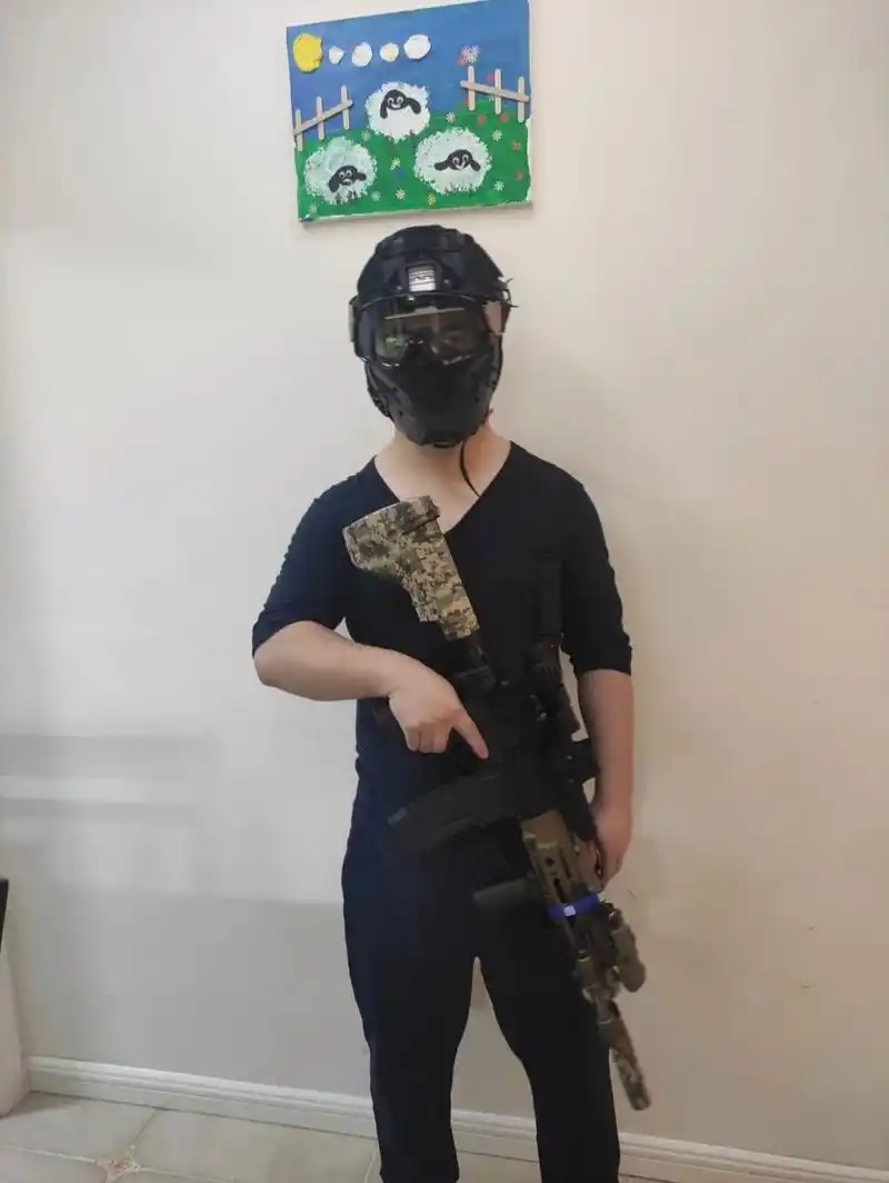 hk416c到hk416d的逐渐改变 锦明模型不可发射