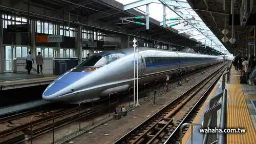 轨道上的喷射机 jr 西日本新干线 500 系