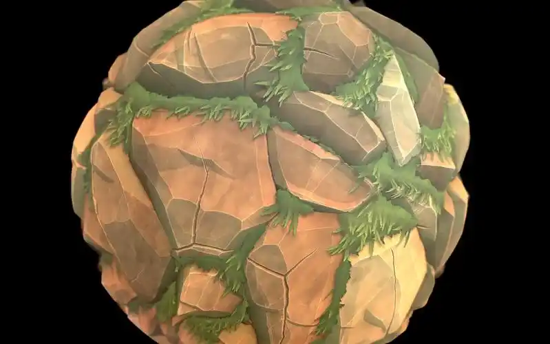 sd_风格化石头(国语)-像素人echo-建模-哔哩哔哩视频