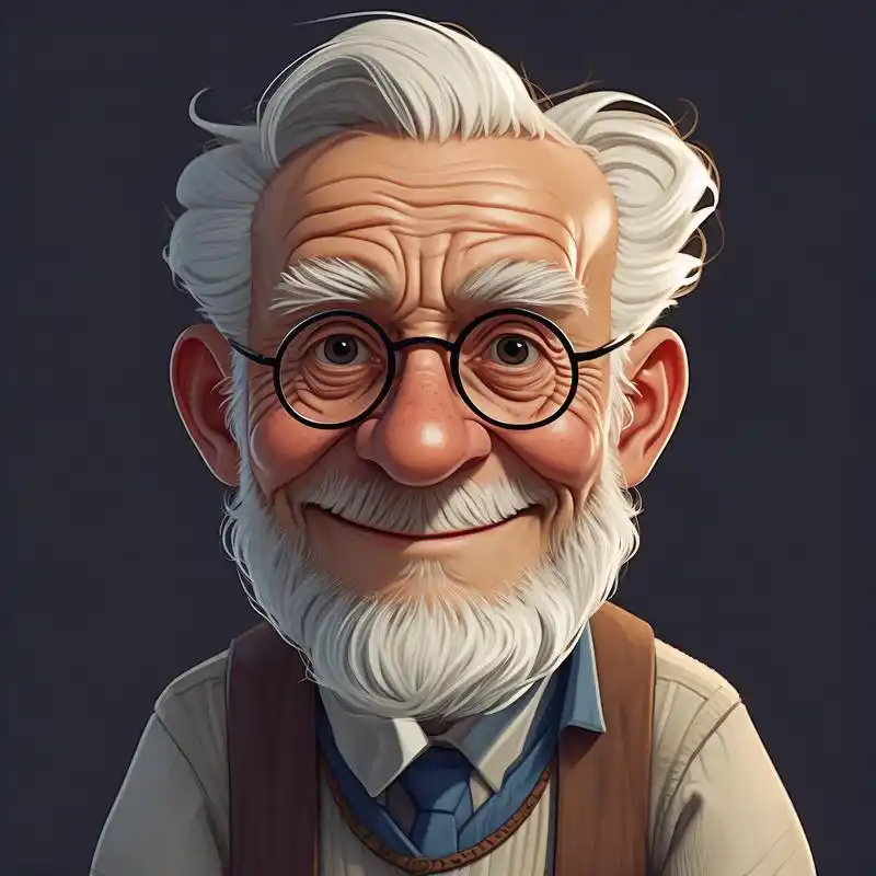 90可爱老人卡通头像96 亲们,今天给大家带来一组超级可爱的老人