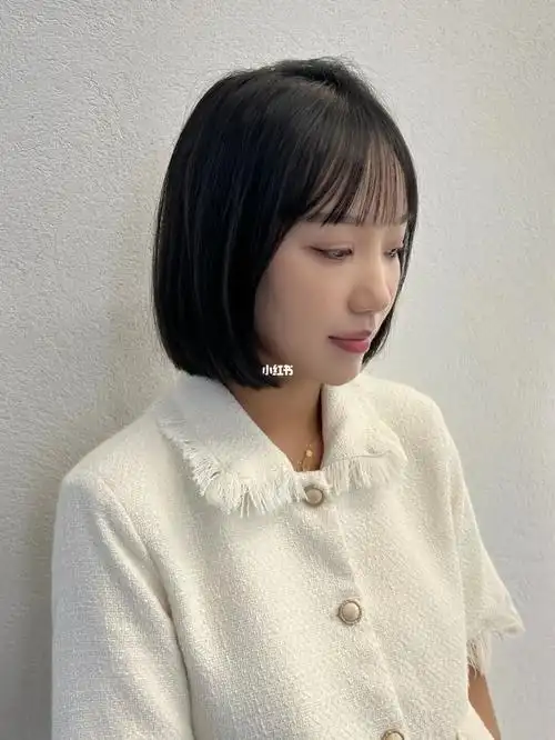 发量少～头顶塌的妹子一定要剪一次短发6015