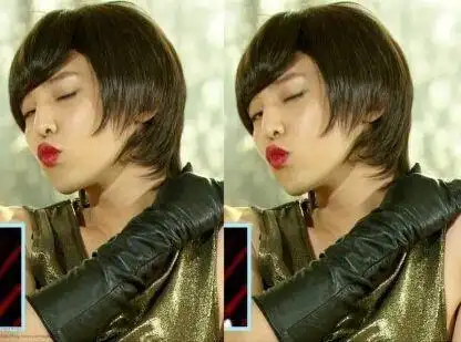 权志龙扮女装显妩媚. 这不是权志龙,这是权妹妹.