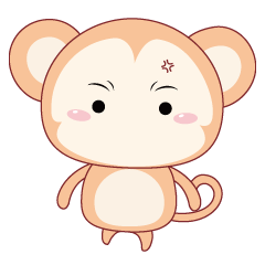 微信表情包小石猴表情设计|动漫|网络表情|轻骑二分钟 - 原创作品